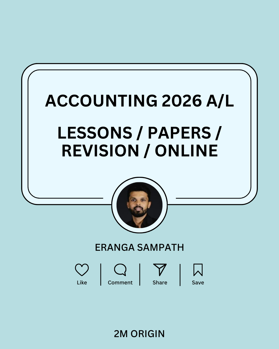 light blue modern simple like comment share instagram post